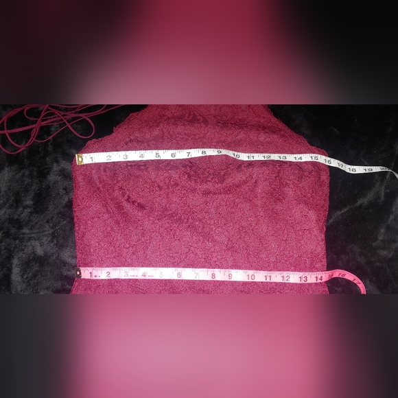 Dessy Collection Bergundy dress - Picture 5 of 6